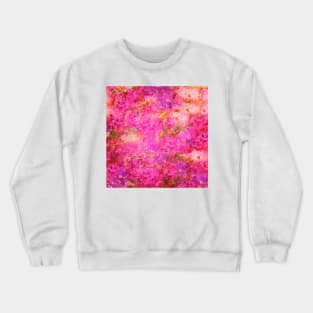 Pink and Red Roses So Shabby Chic Crewneck Sweatshirt